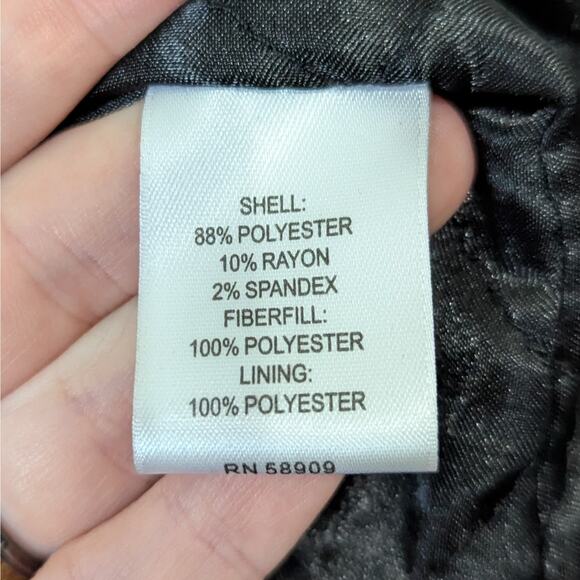 Copper Key Girls Black & Gray Colorblock Double Breasted Lined Pea Coat 6/6X - Picture 7 of 9